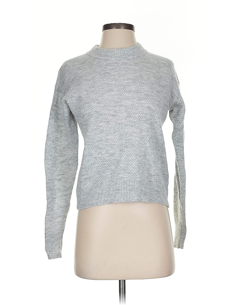 Quince Silver Gray Turtleneck Sweater Size S - photo 1