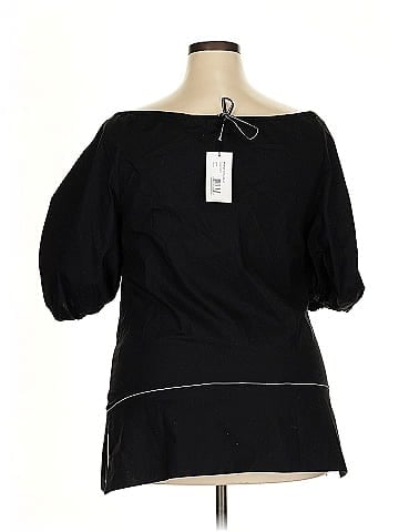 Proenza Schouler White Label 3/4 Sleeve Blouse (view 2)