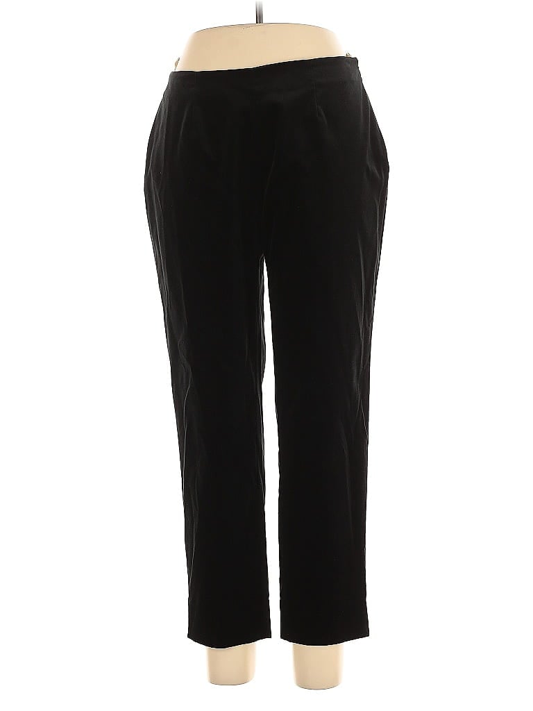Piazza Sempione Black Casual Pants Size EU (IT) 48 / US 12 - photo 1