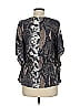 Express 100% Polyester Silver 3/4 Sleeve Blouse Size S - photo 2