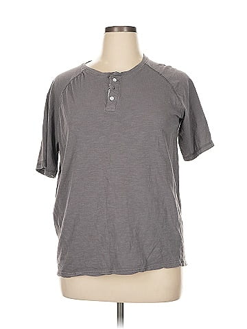 Free Planet Short Sleeve Henley (view 1)