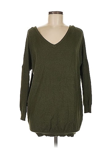 Woven Heart Pullover Sweater (view 1)