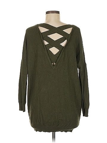 Woven Heart Pullover Sweater (view 2)
