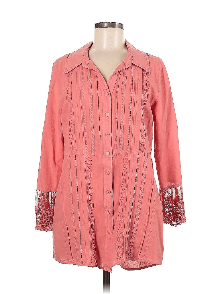 Pre-owned Soft Surroundings Long Sleeve Blouse