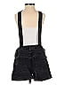 Wallflower Black Overall Shorts Size M - photo 2