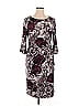 Connected Apparel Paisley Burgundy Cocktail Dress Size 16 - photo 1