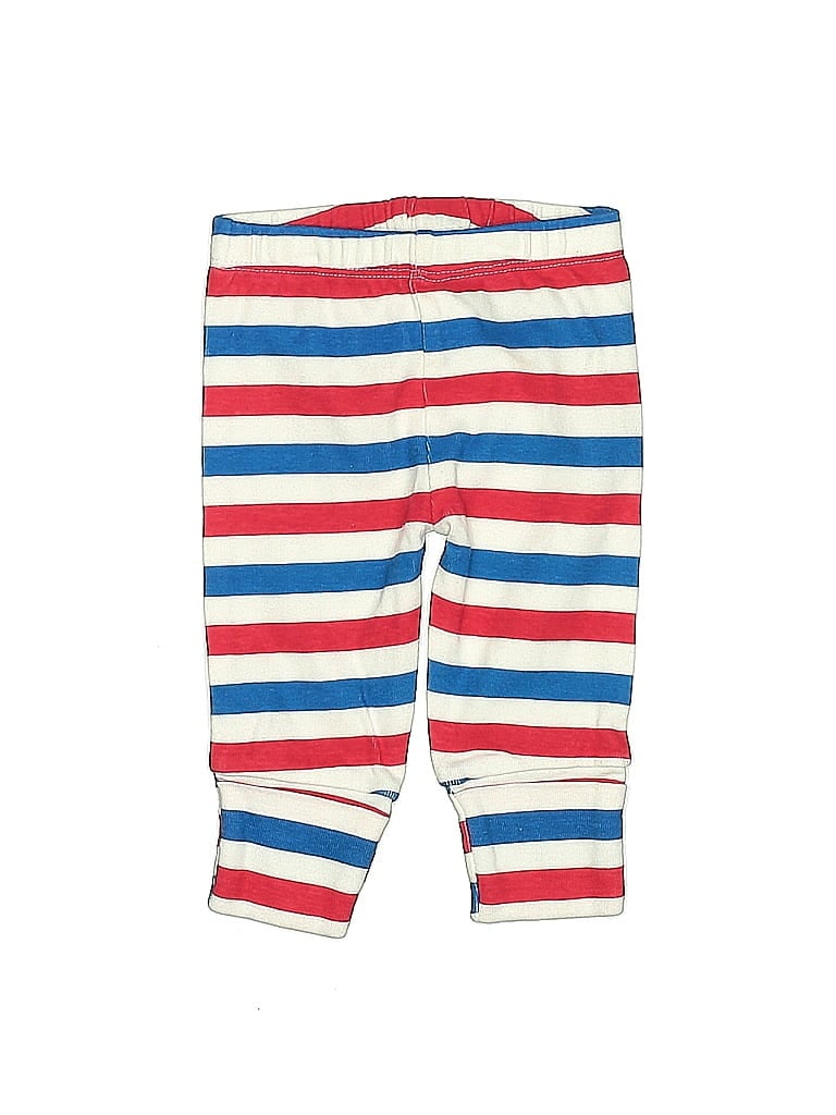 Monica + Andy 100% Cotton Stripes Red Leggings Size Newborn - photo 1