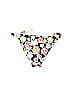Tanya Taylor Floral Ivory Yellow Swimsuit Bottoms Size M - photo 2