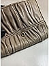 Prada 100% Leather Gray Tan Nappa Leather Compact Flap Wallet One size - photo 4