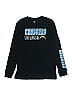 NFL 100% Cotton Black Long Sleeve T-Shirt Size 14 (big kids) - photo 1