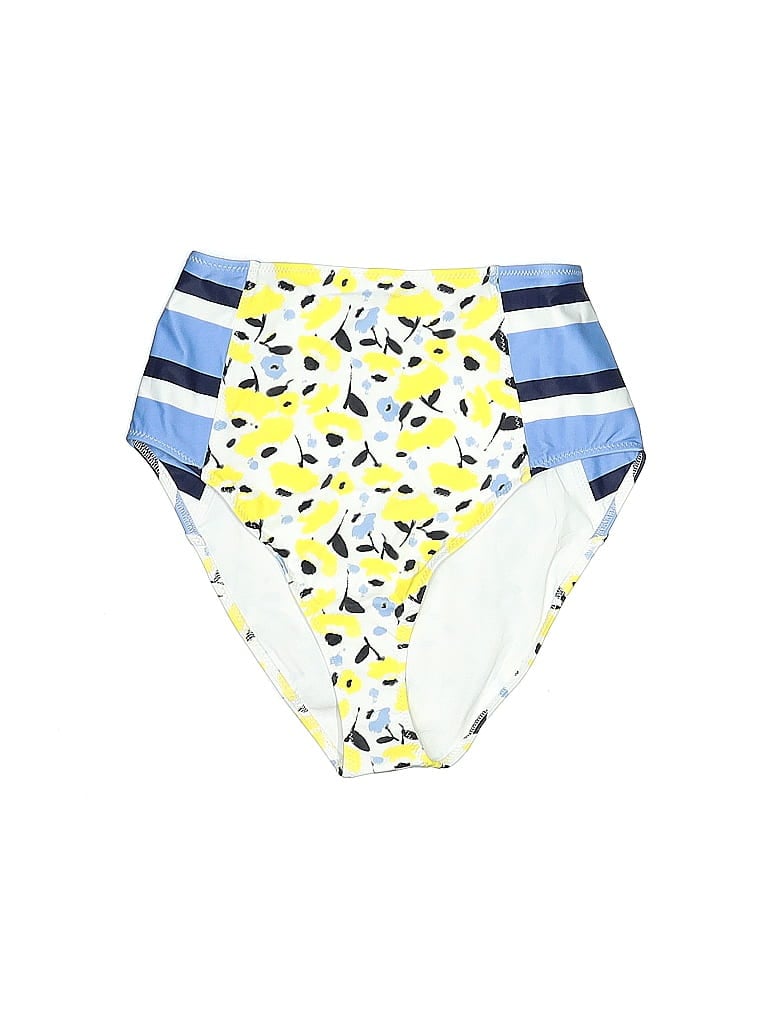 Tanya Taylor Print Yellow Swimsuit Bottoms Size XS - photo 1
