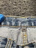 Carmar 100% Cotton Stripes Blue Jeans Size 28 waist - photo 3