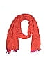 Tory Burch 100% Cotton Orange Red Scarf One size - photo 1
