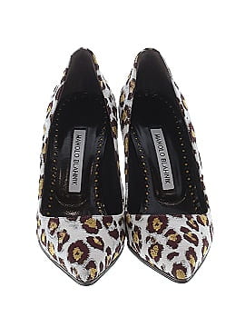 Manolo Blahnik  Leopard Pointy Toe Pump  (view 2)