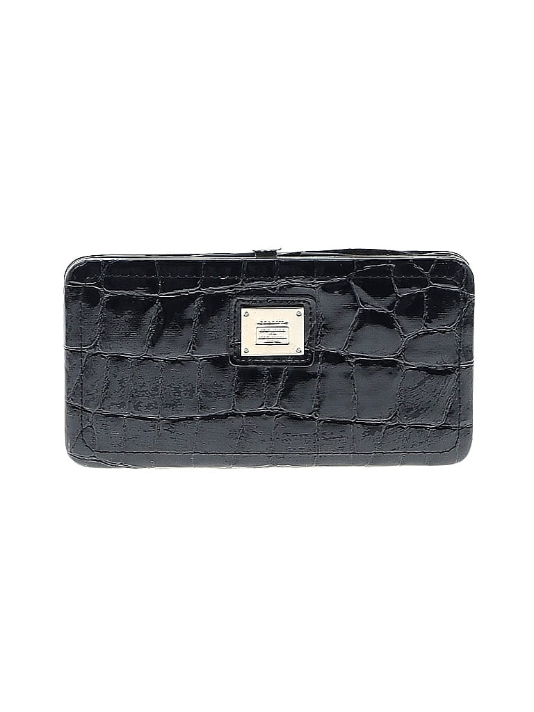 Liz Claiborne 100% Polyvinyl Chloride Black Wallet One size - photo 1