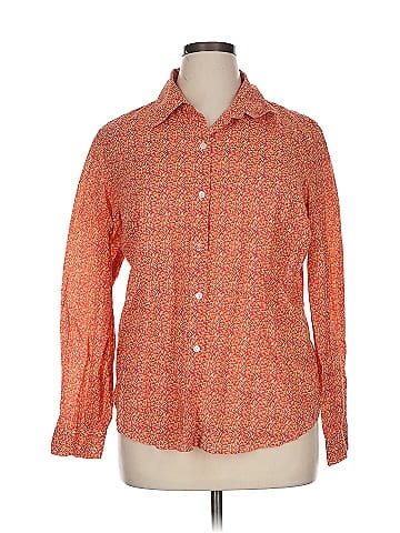 Liz & Co. Long Sleeve Button-Down Shirt (view 1)