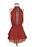 Saylor 100% Cotton Burgundy Orange Casual Dress Size S - photo 1