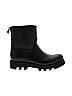 Moncler Solid Black Ginette Rain Boots Size EU 39 - photo 1