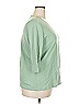 Cj Banks 100% Cotton Green 3/4 Sleeve T-Shirt Size 2X - photo 4