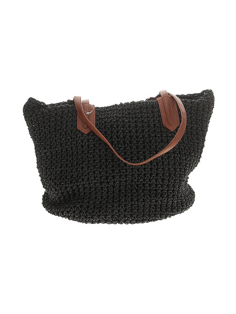 a.n.a. A New Approach Tweed Black Shoulder Bag One size - photo 1