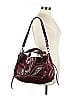 Luana Burgundy Leather Satchel One size - photo 2