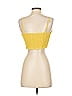 Aerie 100% Elastic Yellow Sleeveless Top Size S - photo 2