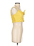 Aerie 100% Elastic Yellow Sleeveless Top Size S - photo 4