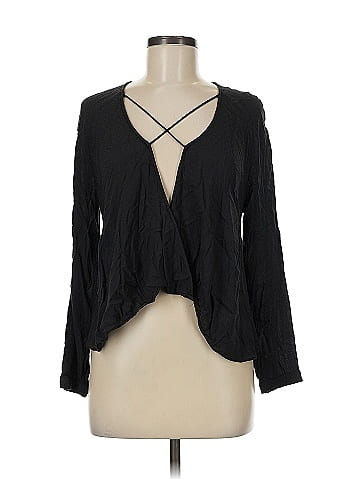 Silence and Noise Long Sleeve Blouse (view 1)