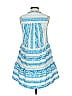 Elan Graphic Blue Casual Dress Size S - photo 2