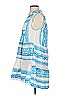 Elan Graphic Blue Casual Dress Size S - photo 5