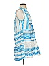 Elan Graphic Blue Casual Dress Size S - photo 4