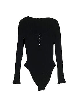 Daya by Zendaya Black Bodysuit Size L