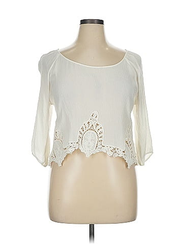 Full Tilt 3/4 Sleeve Blouse (view 1)