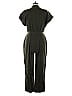 Zara Solid Green Jumpsuit Size L - photo 2
