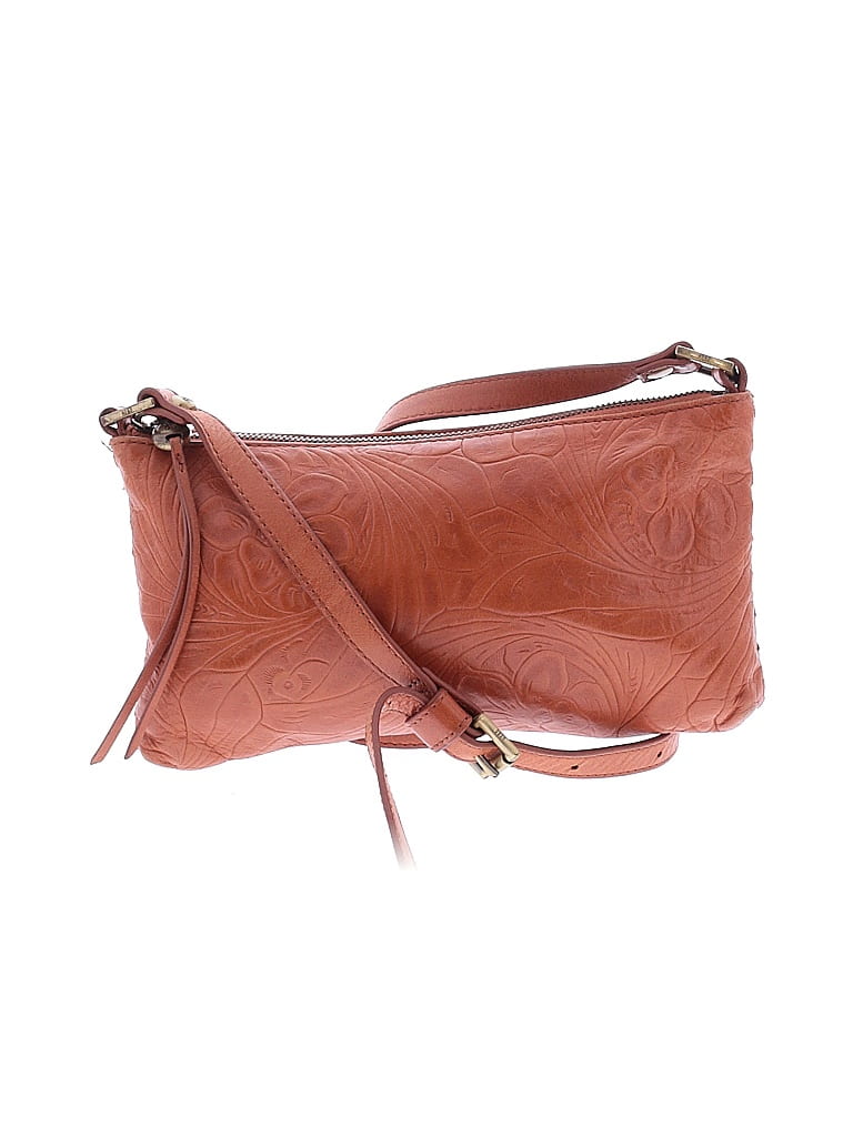 Hobo The Original Brown Leather Crossbody Bag One size - photo 1