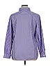 Foxcroft Stripes Blue Long Sleeve Button-Down Shirt Size 16 - photo 2