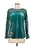 Sundance Teal Long Sleeve Blouse Size M - photo 1