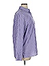Foxcroft Stripes Blue Long Sleeve Button-Down Shirt Size 16 - photo 4