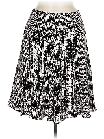Linda Allard Ellen Tracy Silk Skirt (view 1)