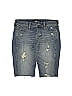 Hollister Blue Denim Shorts Size 0 - photo 1