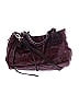 Luana Burgundy Leather Satchel One size - photo 1