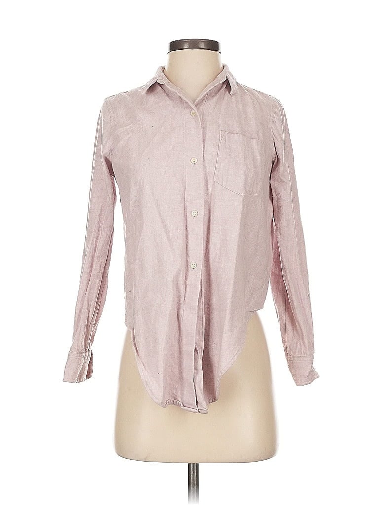 Pre-owned Madewell Long Sleeve Button Down Shirt