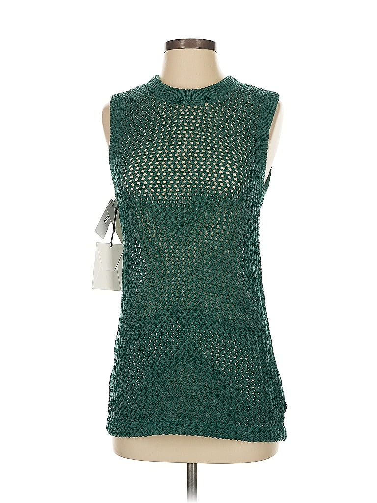 TNA Green Sweater Vest Size S - photo 1