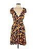 Free People Floral Yellow Cocktail Dress Size M - photo 1
