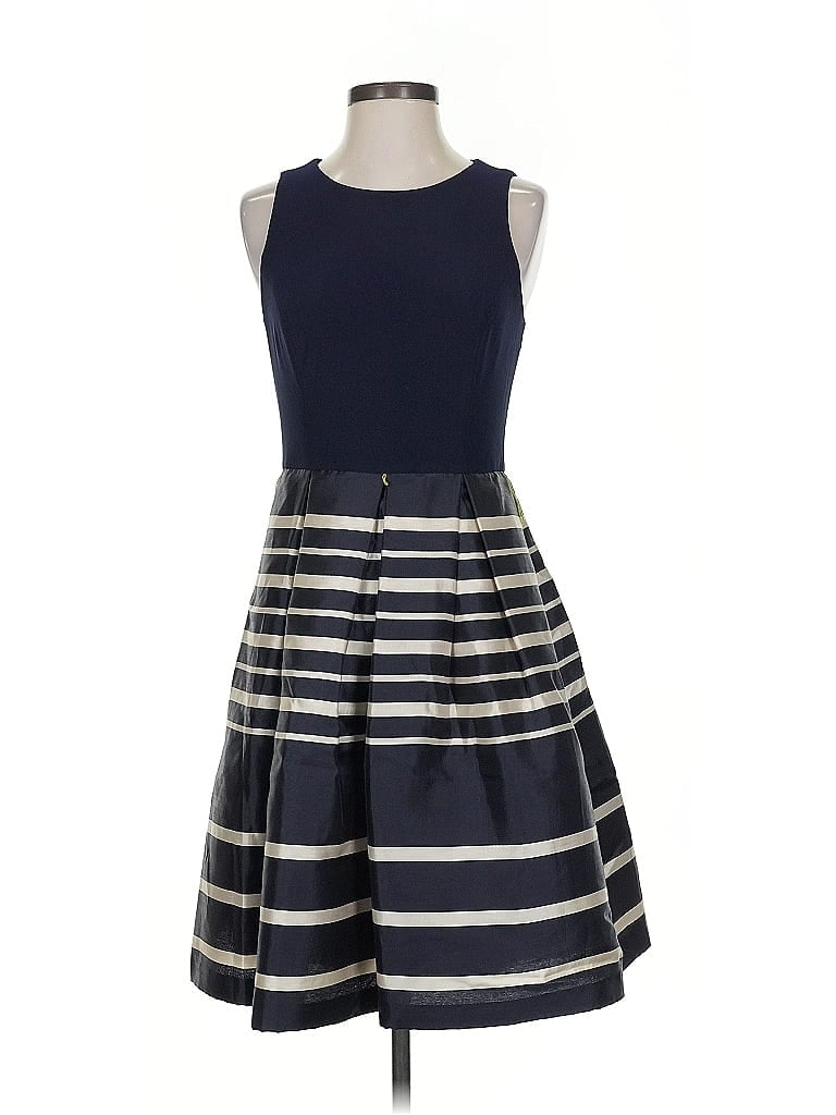 Pre-owned Eliza J Cocktail Dress In Blue