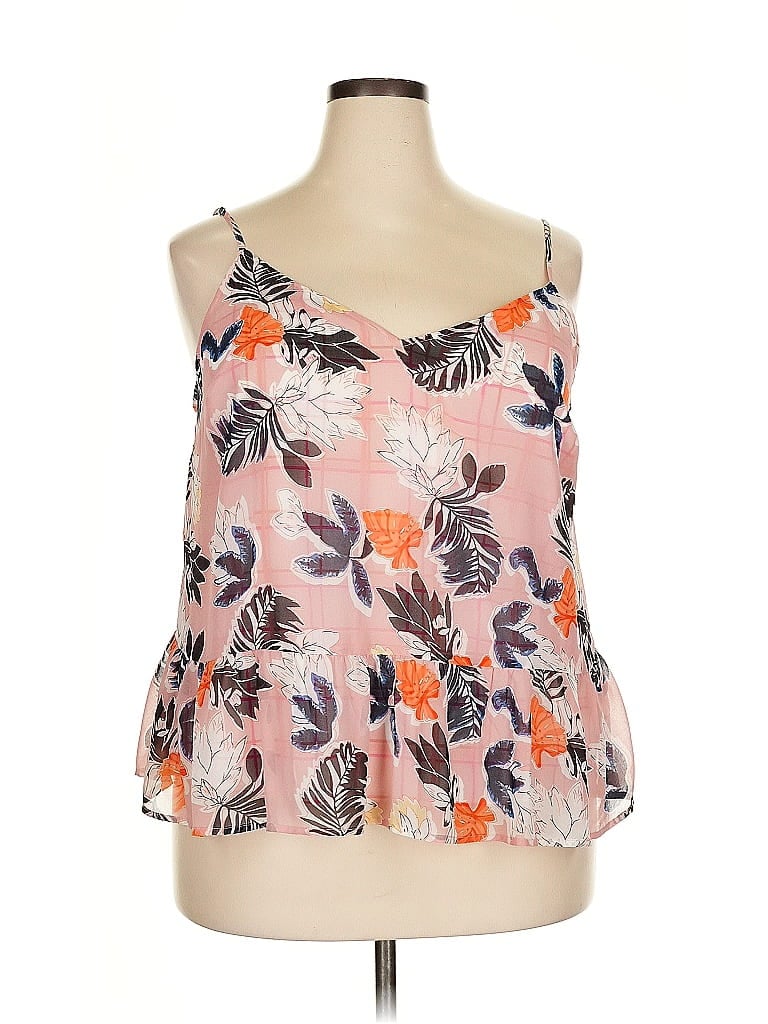 Pre-owned A New Day Sleeveless Blouse In Pink