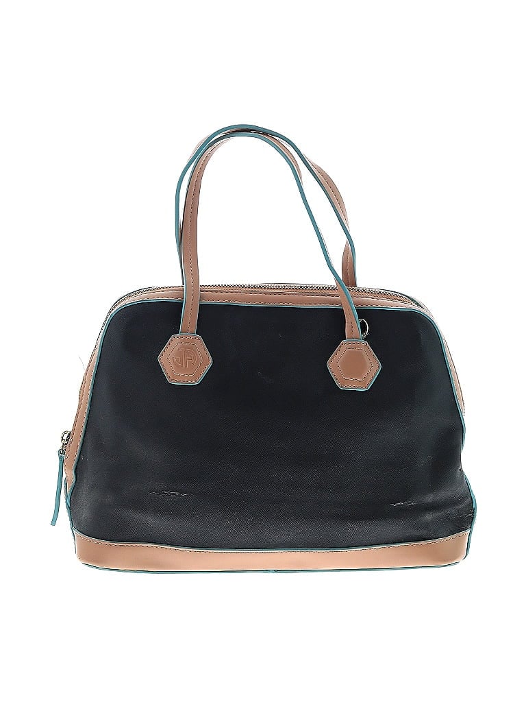 Jonathan Adler Color Block Black Satchel One size - photo 1