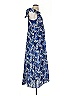 Xirena 100% Cotton Paisley Blue Casual Dress Size XS - photo 4