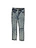Girls Print Blue Jeans Size 5 (big kids) - photo 1