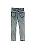 Girls Print Blue Jeans Size 5 (big kids) - photo 2